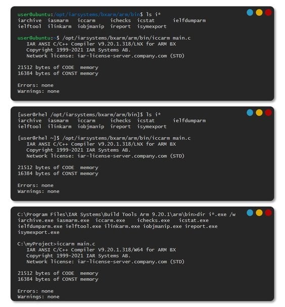 Plattformübergreifende Build-Tools von IAR Systems für effiziente Build- und Testprozesse in CI/CD-Umgebungen